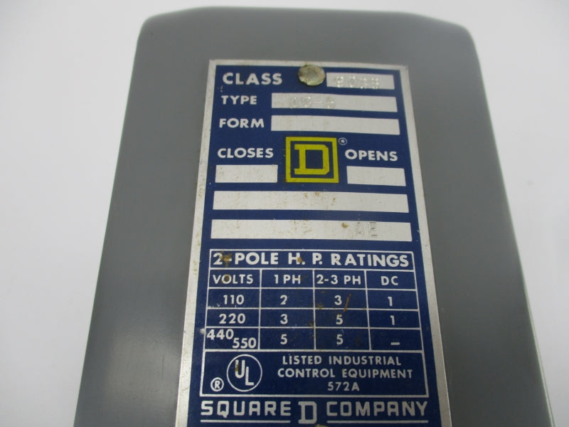 SQUARE D 9036AG-5 440-550V UNMP