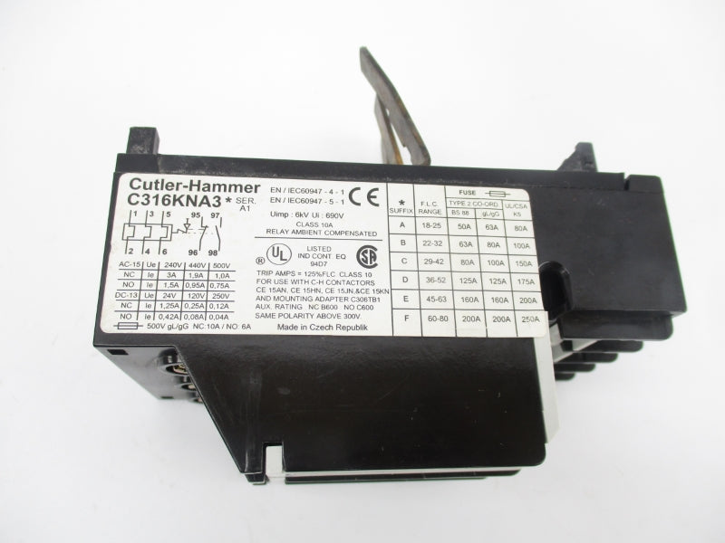 CUTLER HAMMER C316KNA3A SER. A1 690V 18-25A UNMP