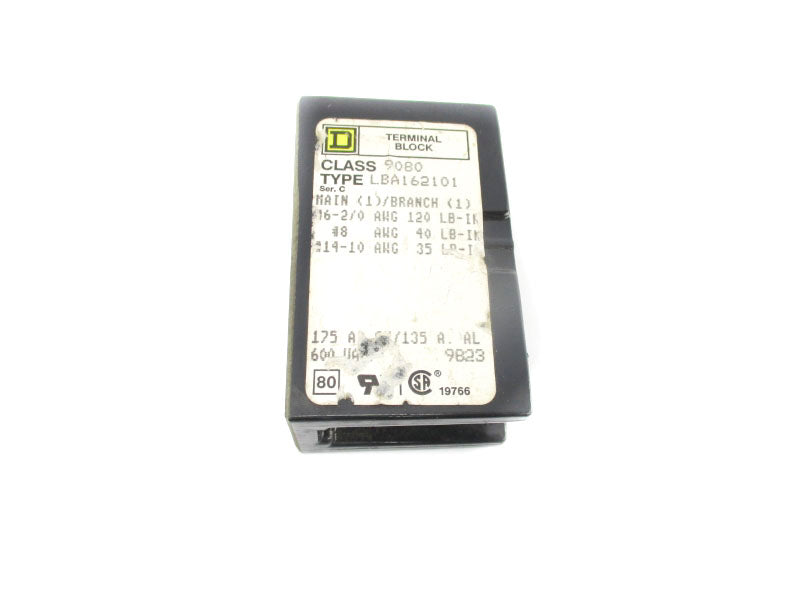 SQUARE D 9080LBA162101 600VAC 175A SER. C UNMP