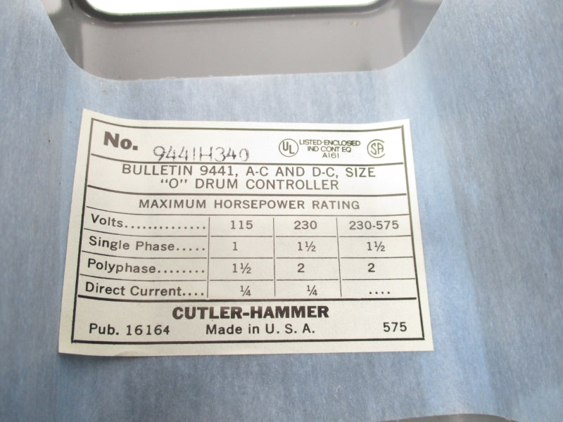 CUTLER HAMMER 944IH340 230-575V NSNP