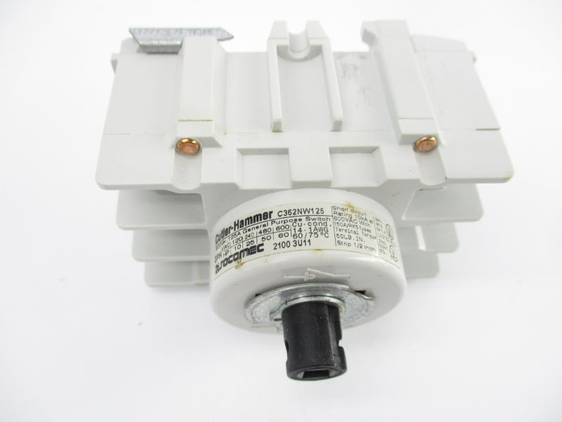 CUTLER HAMMER C362NW125 600VAC 125A NSMP