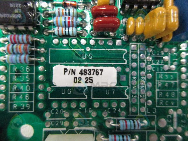 MSA 483767 SENSOR TRANSMITTER BOARD REV4 PC BOARD *NEW NO BOX*