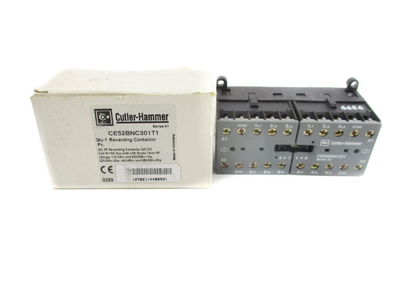 CUTLER HAMMER CE52BNC301T1 SER. A1 24VDC NSMP