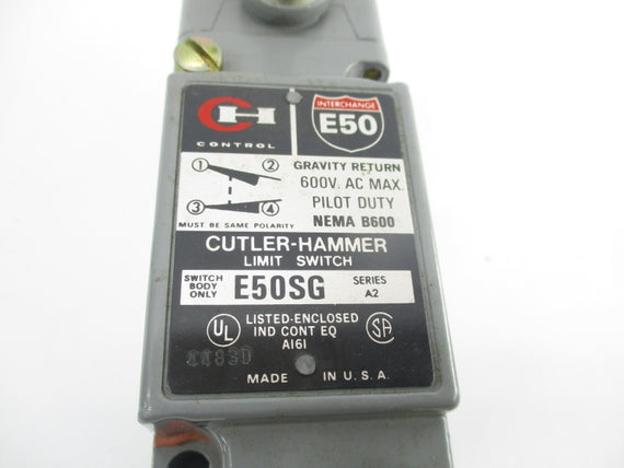 CUTLER HAMMER  E50SG SER. A2 600VAC NSNP
