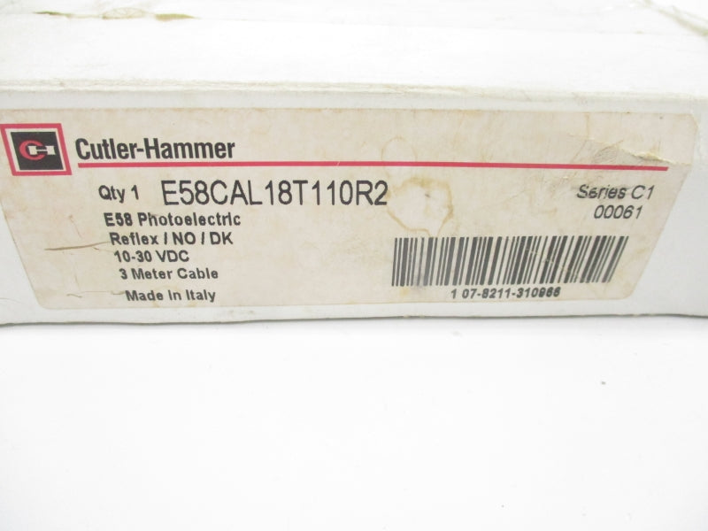 CUTLER HAMMER E58CAL18T110R2 SER. C1 10-30VDC  NSMP