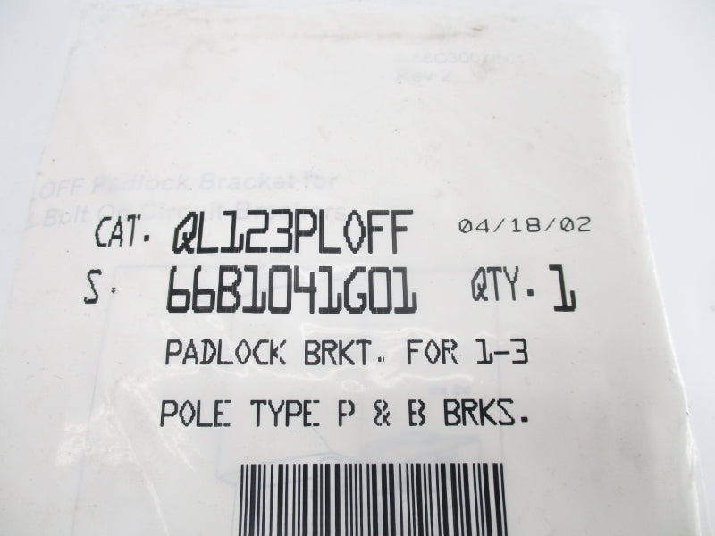 CUTLER HAMMER QL123PLOFF NSMP