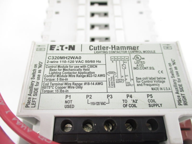 CUTLER HAMMER C320MH2WA0 110-120VAC UNMP