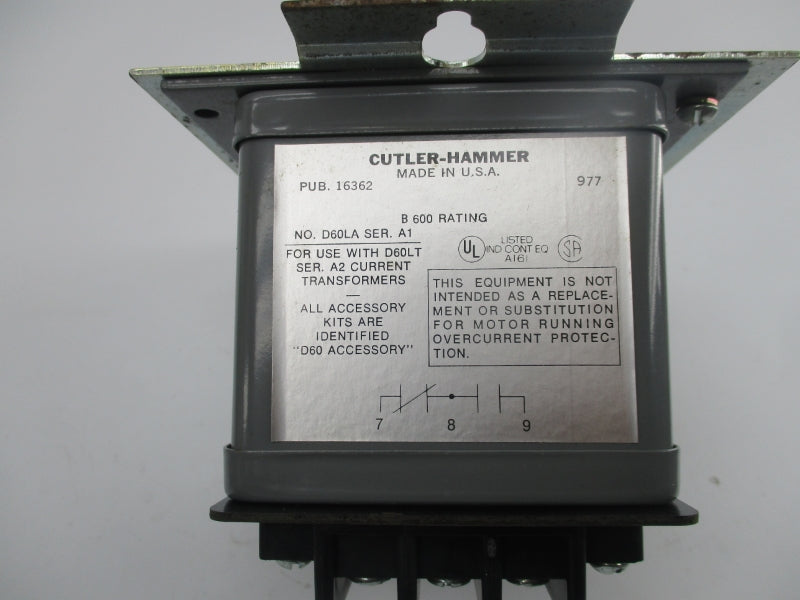 CUTLER HAMMER D60LA SER. A1 NSNP