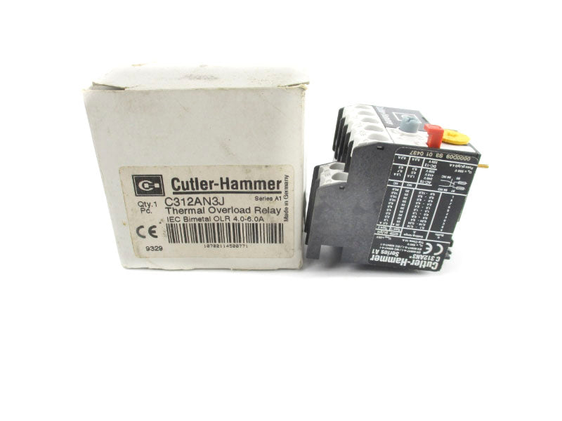 CUTLER HAMMER C312AN3J SER. A1 500V 4-6A NSMP