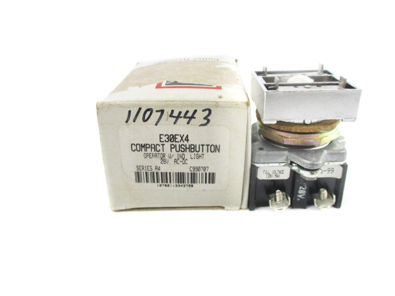 CUTLER HAMMER E30EX4 SER. A4 120V NSMP