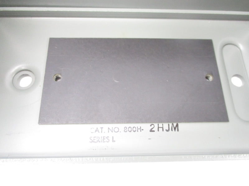 ALLEN BRADLEY 800H-2HJM SER. L NSMP
