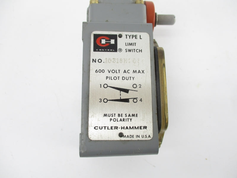 CUTLER HAMMER 10316H205C 600VAC UNMP