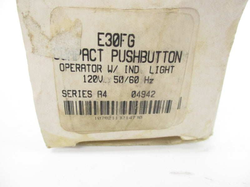 CUTLER HAMMER E30FG SER. A4 120V NSMP