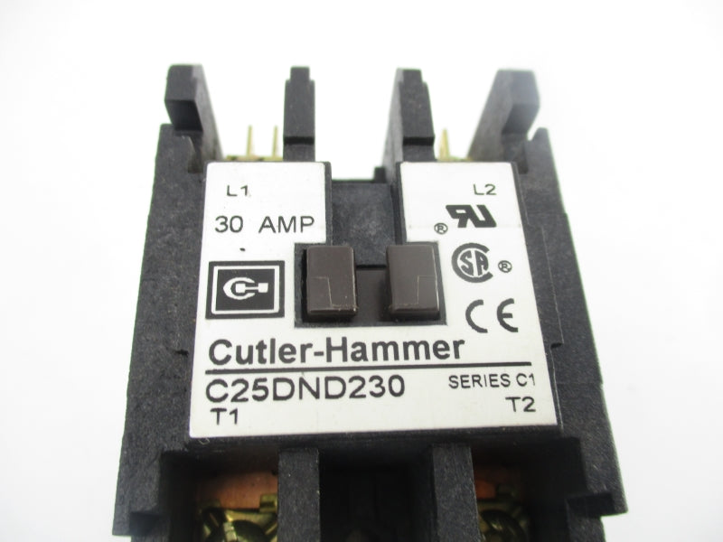 CUTLER HAMMER C25DND230B-GL SER. C1 208-240V 30A UNMP