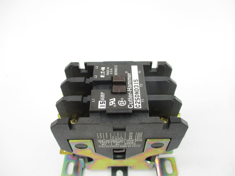 CUTLER HAMMER C25DND315A SER. C1 104-120V 15A NSMP