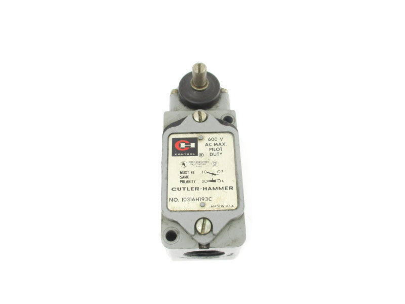 CUTLER HAMMER 10316H193C 600VAC UNMP