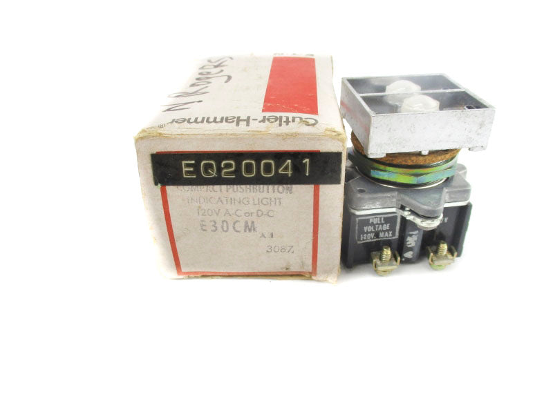 CUTLER HAMMER E30CM SER. A4 120VAC/DC NSMP