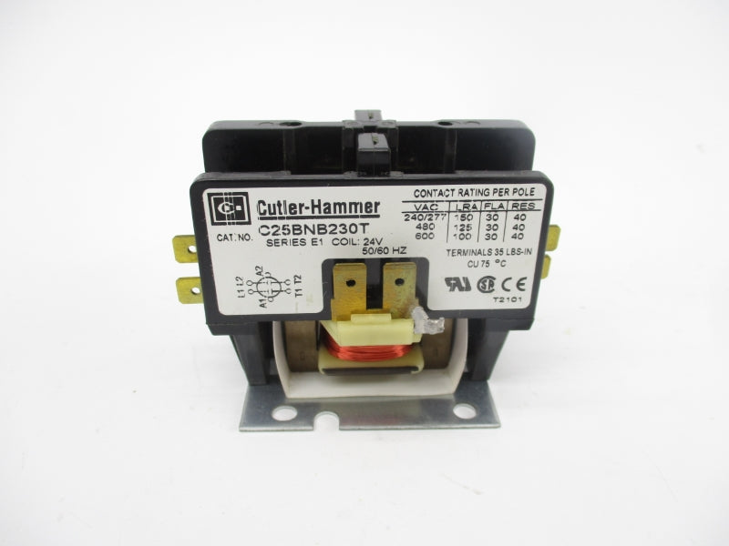 CUTLER HAMMER C25BNB230T SER. E1 24V 30A NSMP