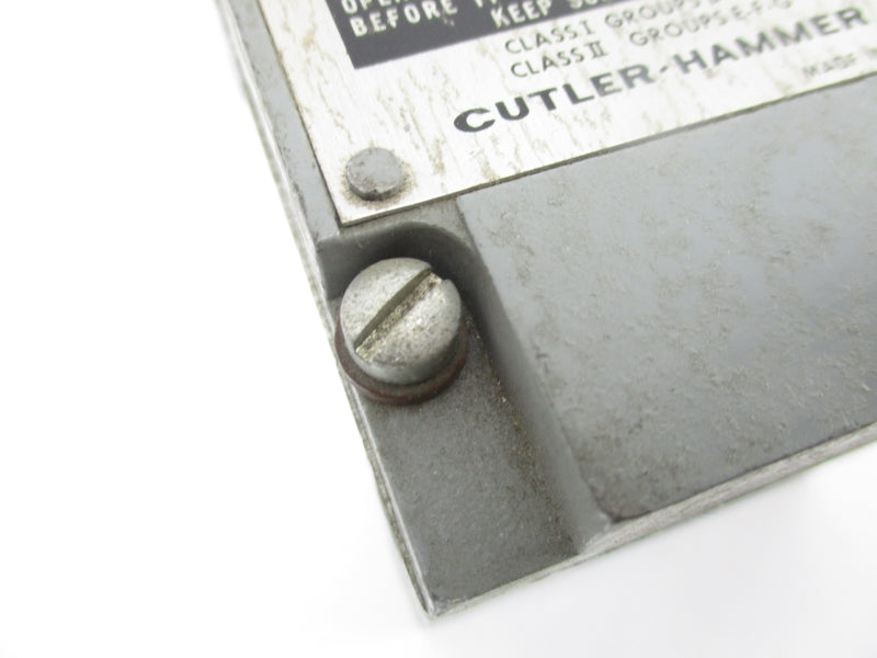 CUTLER HAMMER 10316H1142A 600V UNMP