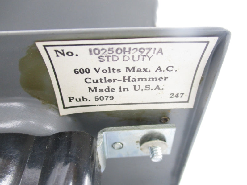 CUTLER HAMMER 10250H2971A 600VAC NSNP