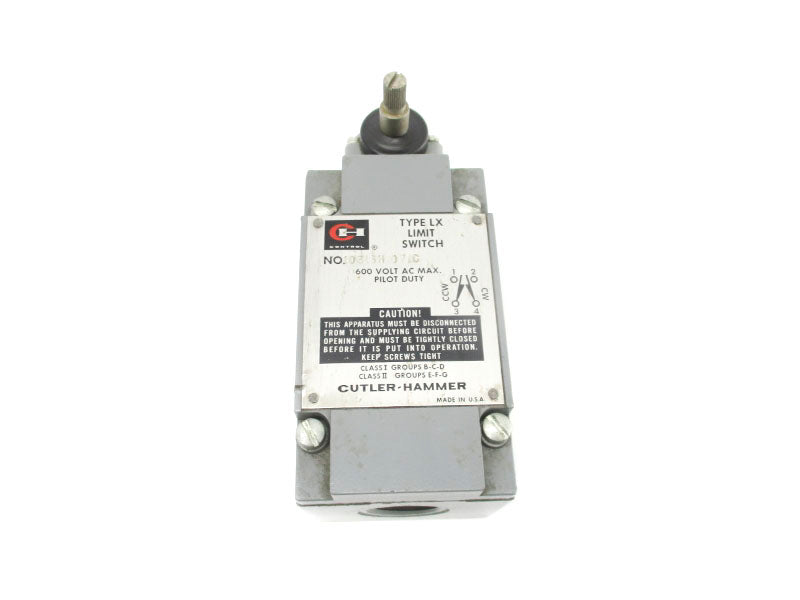 CUTLER HAMMER 10316H1071C 600VAC UNMP