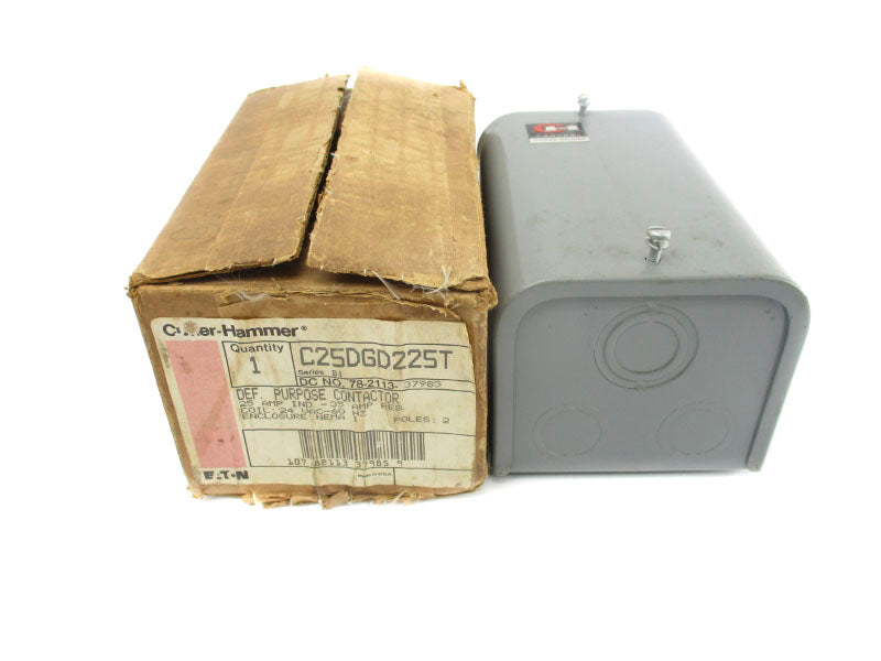 CUTLER HAMMER C25DGD225T SER. B1 24VAC 25A NSMP