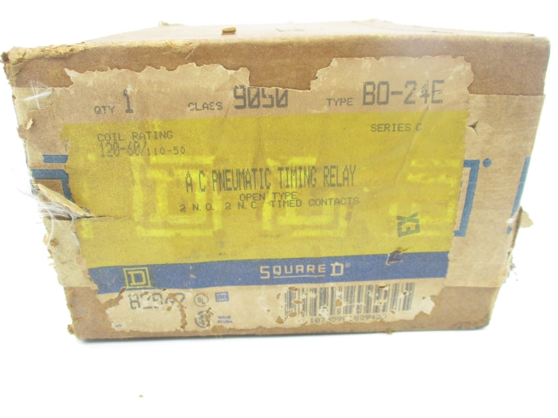 SQUARE D 9050B024E SER. C 110-120V 0.2-180S NSMP