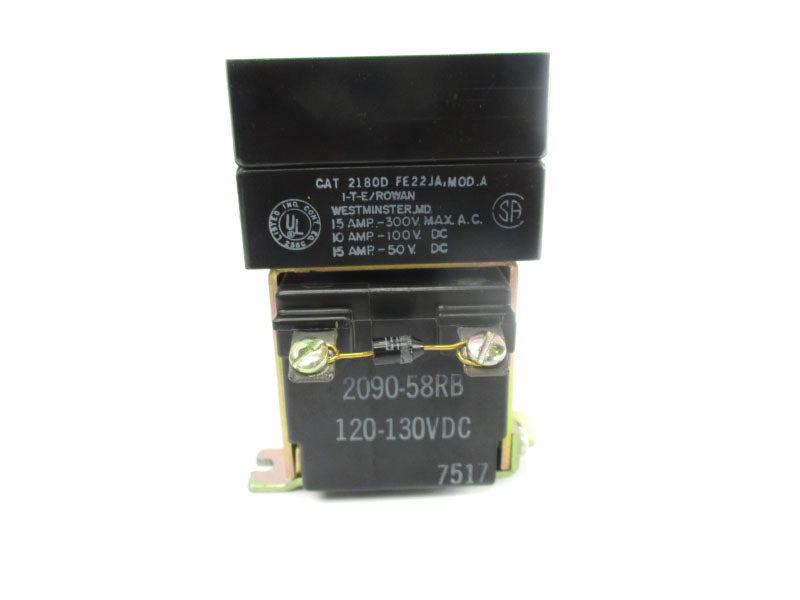 ITE 2180DFE22JA 120-130VDC 15A UNMP