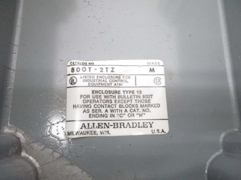 ALLEN BRADLEY 800T-2TZ SER. M NSNP