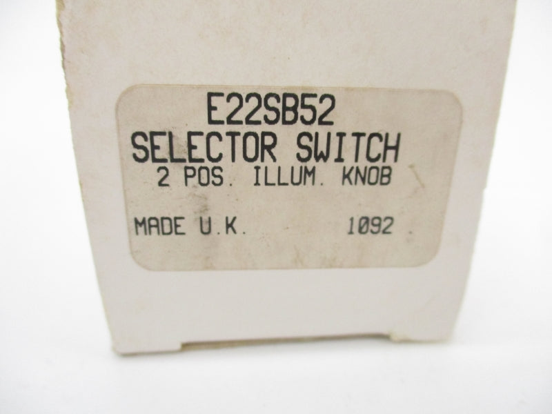 CUTLER HAMMER E22SB52 NSMP