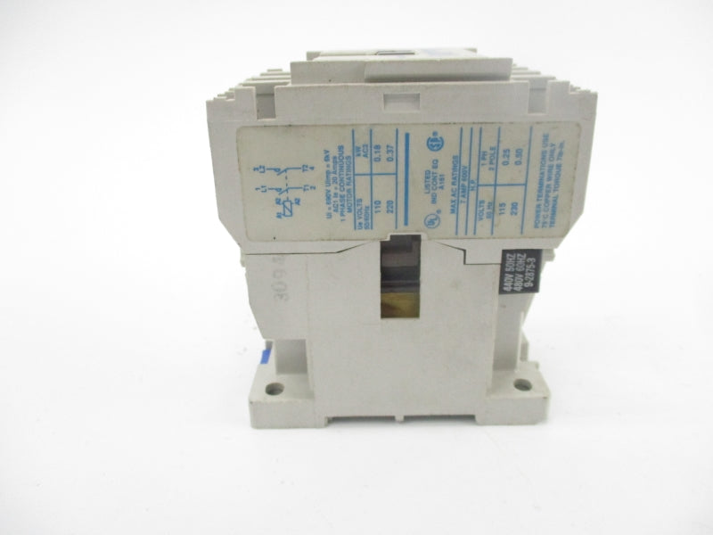 CUTLER HAMMER CE15AN2 SER. B1 440-480V 7A UNMP