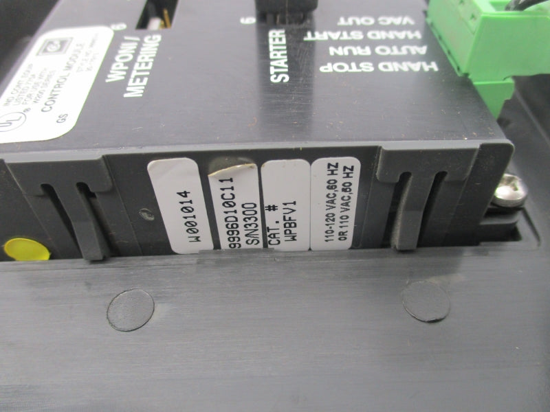 CUTLER HAMMER WPBFV1 110-120VAC UNMP