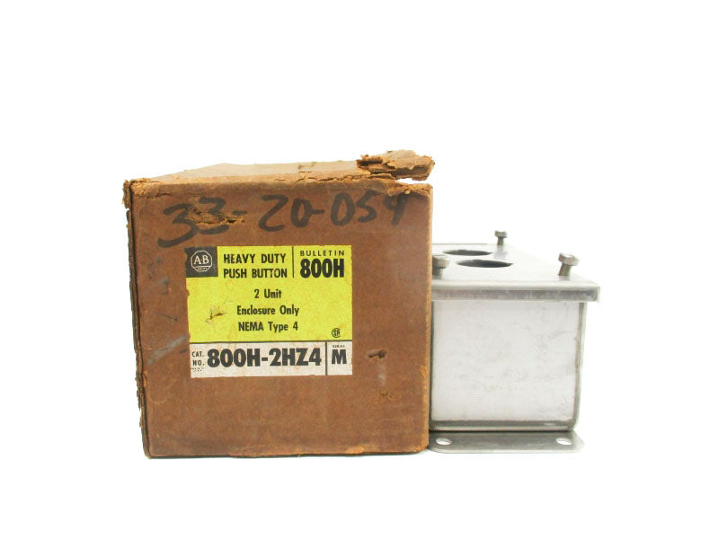 ALLEN BRADLEY 800H-2HZ4 SER. M (BR/YL) NSMP
