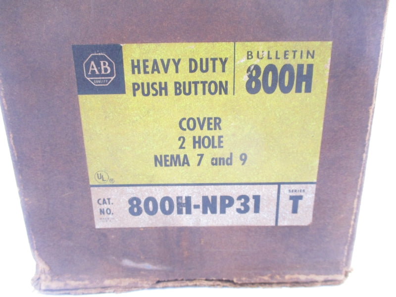 ALLEN BRADLEY 800H-NP31 SER. T (BR/YL) NSMP