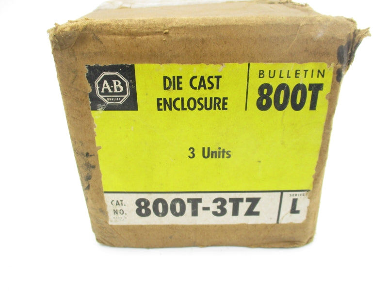 ALLEN BRADLEY 800T-3TZ SER. L (BR/YL) NSMP