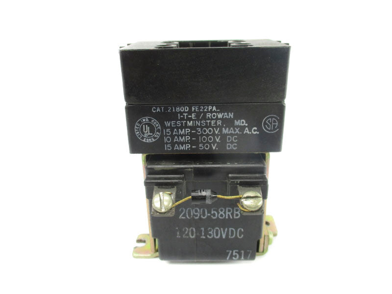 ITE 2180DFE22PA 120-130VDC 15A UNMP
