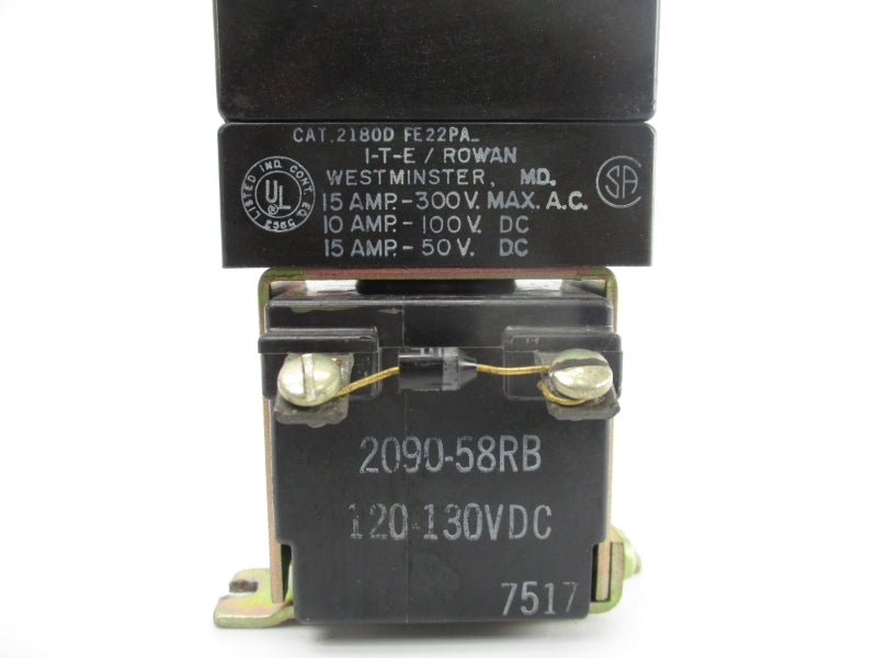 ITE 2180DFE22PA 120-130VDC 15A UNMP