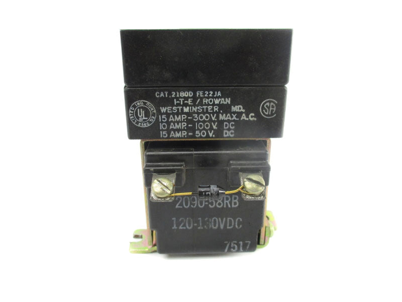 ITE 2180DFE22JA 120-130VDC 15A UNMP