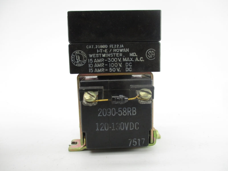ITE 2180DFE22JA 120-130VDC 15A UNMP
