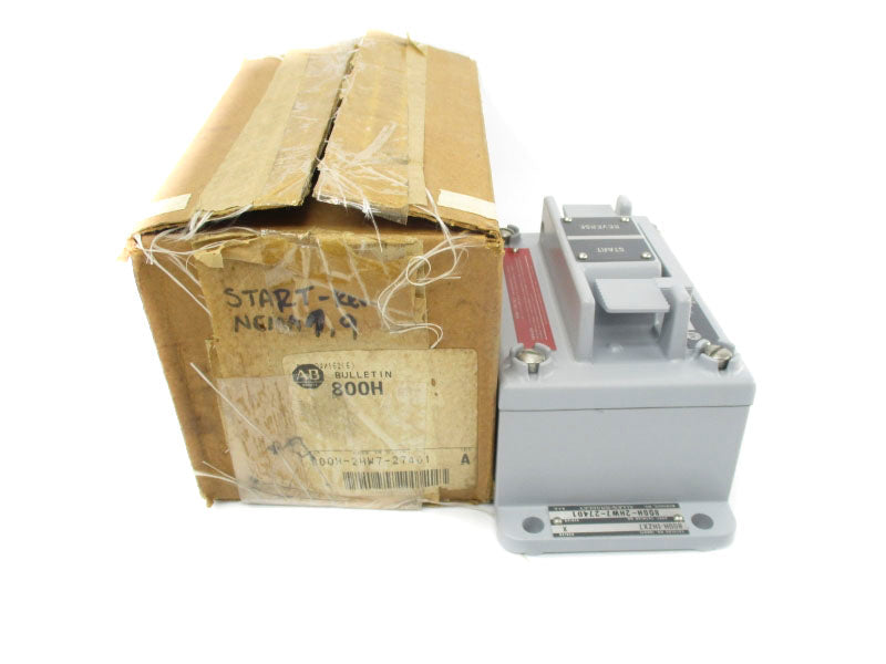 ALLEN BRADLEY 800H-2HW7-27401 SER. A (BR/WH) NSMP