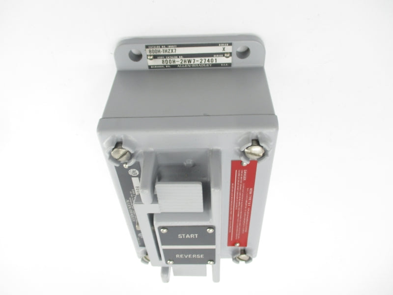 ALLEN BRADLEY 800H-2HW7-27401 SER. A (BR/WH) NSMP