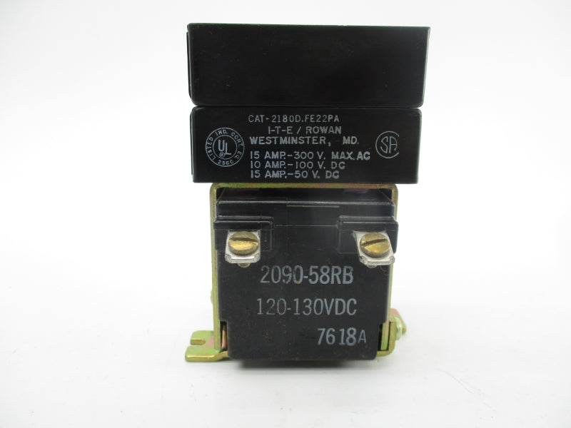 ITE 2180DFE22PA 120-130VDC 15A NSMP