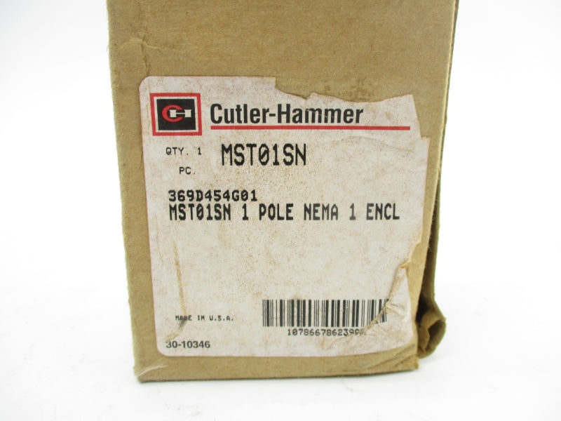 CUTLER HAMMER 369D454G01 MST01SN 115-230VAC NSMP
