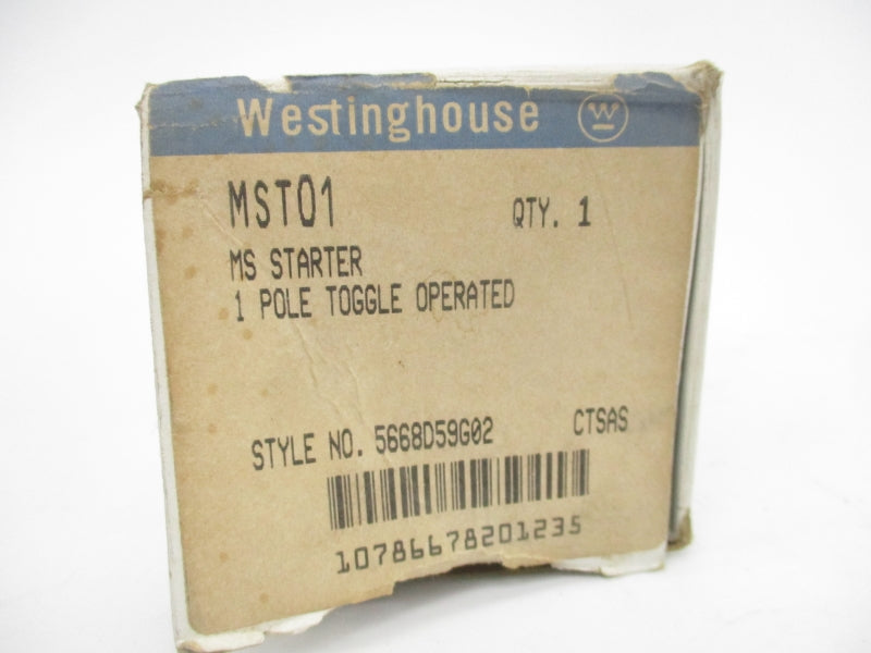 WESTINGHOUSE 5668D59G02 MST01 115-230VAC NSMP