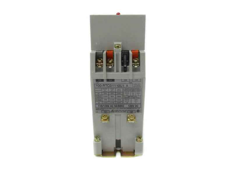 ALLEN BRADLEY 700-RTC01110U1 SER. A 110-120VAC 30A 1-9M NSNP