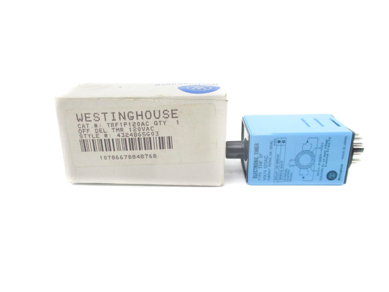WESTINGHOUSE TRF1P 120VAC 10A 0-1S NSMP