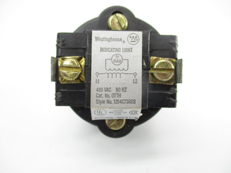 WESTINGHOUSE 1254C73G03 OTTH 480VAC NSNP