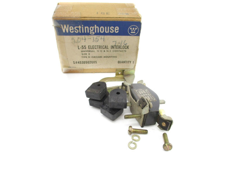 WESTINGHOUSE 453D502G05 L-55 600VAC NSMP