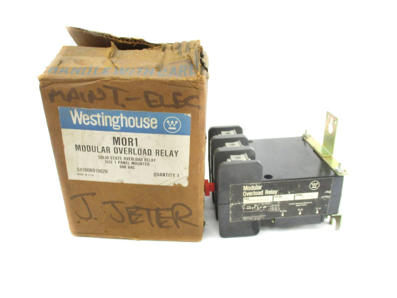 WESTINGHOUSE 2608D10G26 MOR1 600VAC 27A NSMP