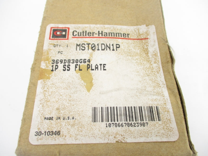 CUTLER HAMMER 369D830G64 MST01DN1P NSMP